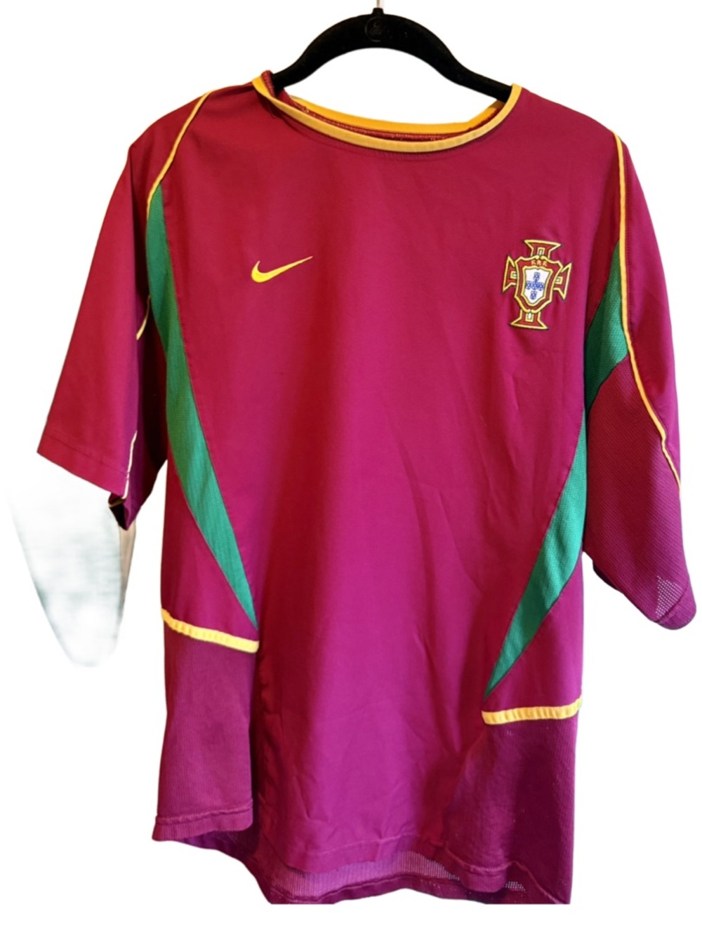 Nike Portugal Soccer Practice Jersey - Maroon/Green
